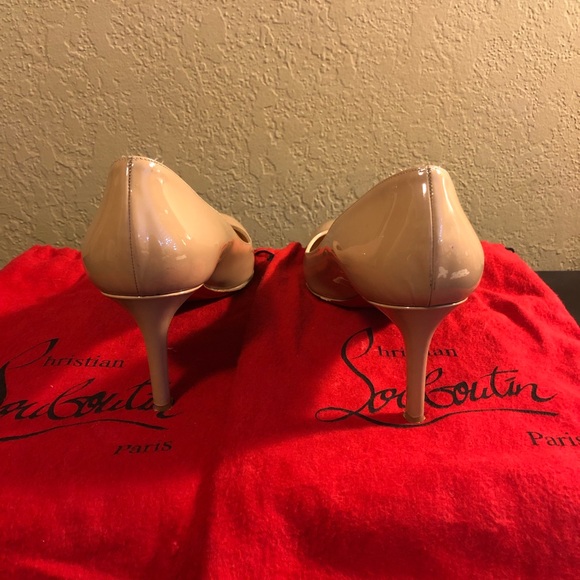 Christian Louboutins Round Toe Pump 75 mm - Picture 4 of 6